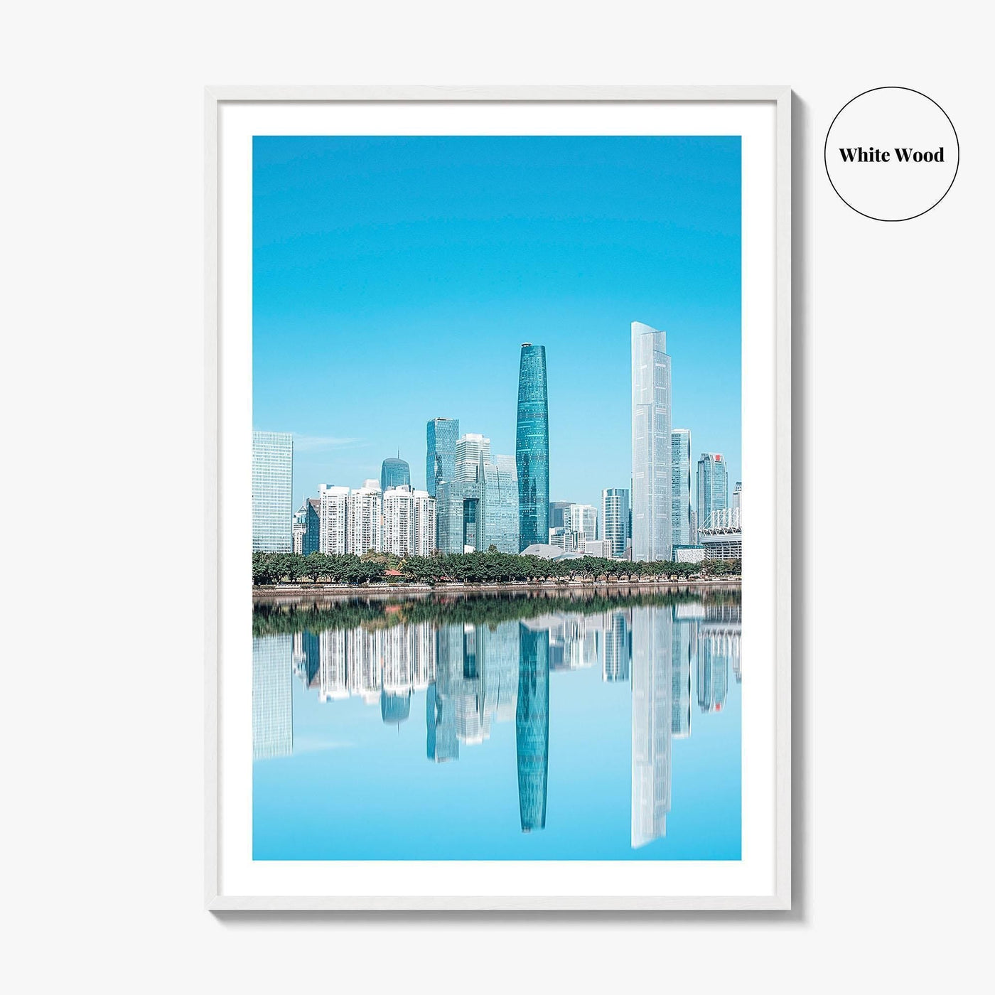 Guangzhou Fine Art Photo Print, China City Architecture, Guangdong, Canton Wall Decor Poster