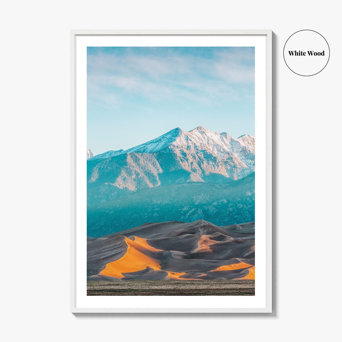 Great Sand Dunes National Park Fine Art Photo Print, Colorado Wall Decor, USA