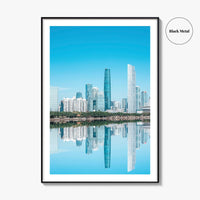 Guangzhou Fine Art Photo Print, China City Architecture, Guangdong, Canton Wall Decor Poster