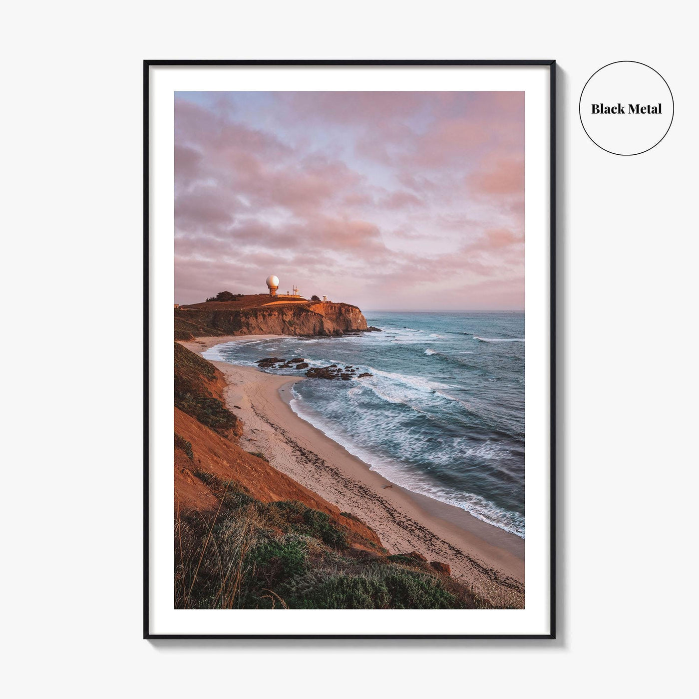 Half Moon Bay Fine Art Photo Print, Mavericks Beach, California Wall Decor Poster