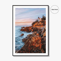 Acadia National Park Fine Art Photo Print, Bass Harbor Lighthouse, Maine USA, Poster