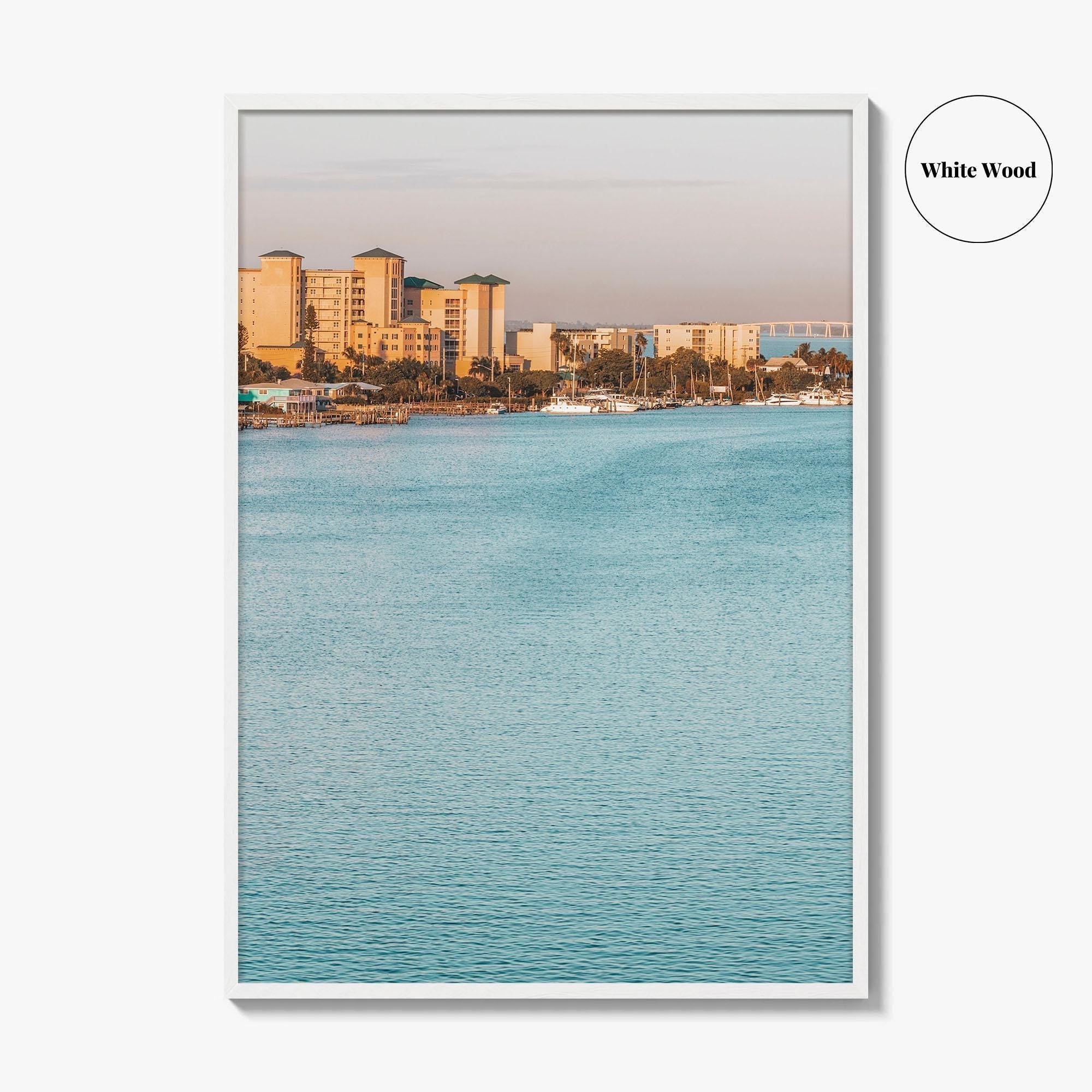 Fort Myers Beach Fine Art Photo Print, Estero Island, Florida, USA, Wall Decor Poster