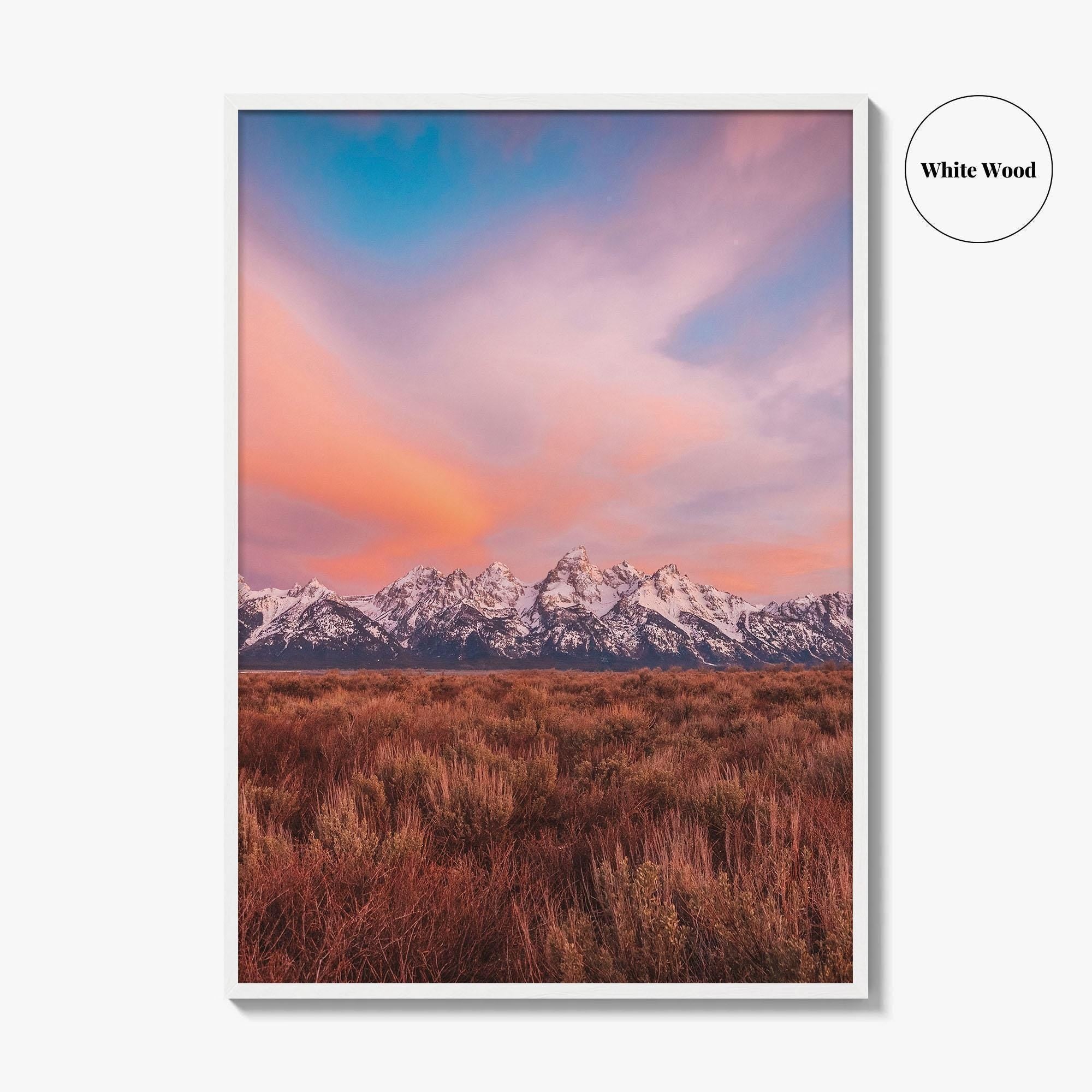 Grand Teton National Park Fine Art Photo Print, Wyoming Wall Poster, Jackson Hole