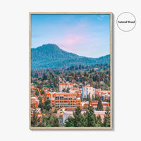 Eugene Fine Art Photo Print, Oregon USA Downtown Cityscape Wall Decor Poster