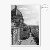 Florence Black and White Fine Art Photo Print, Duomo Santa Maria del Fiore Poster