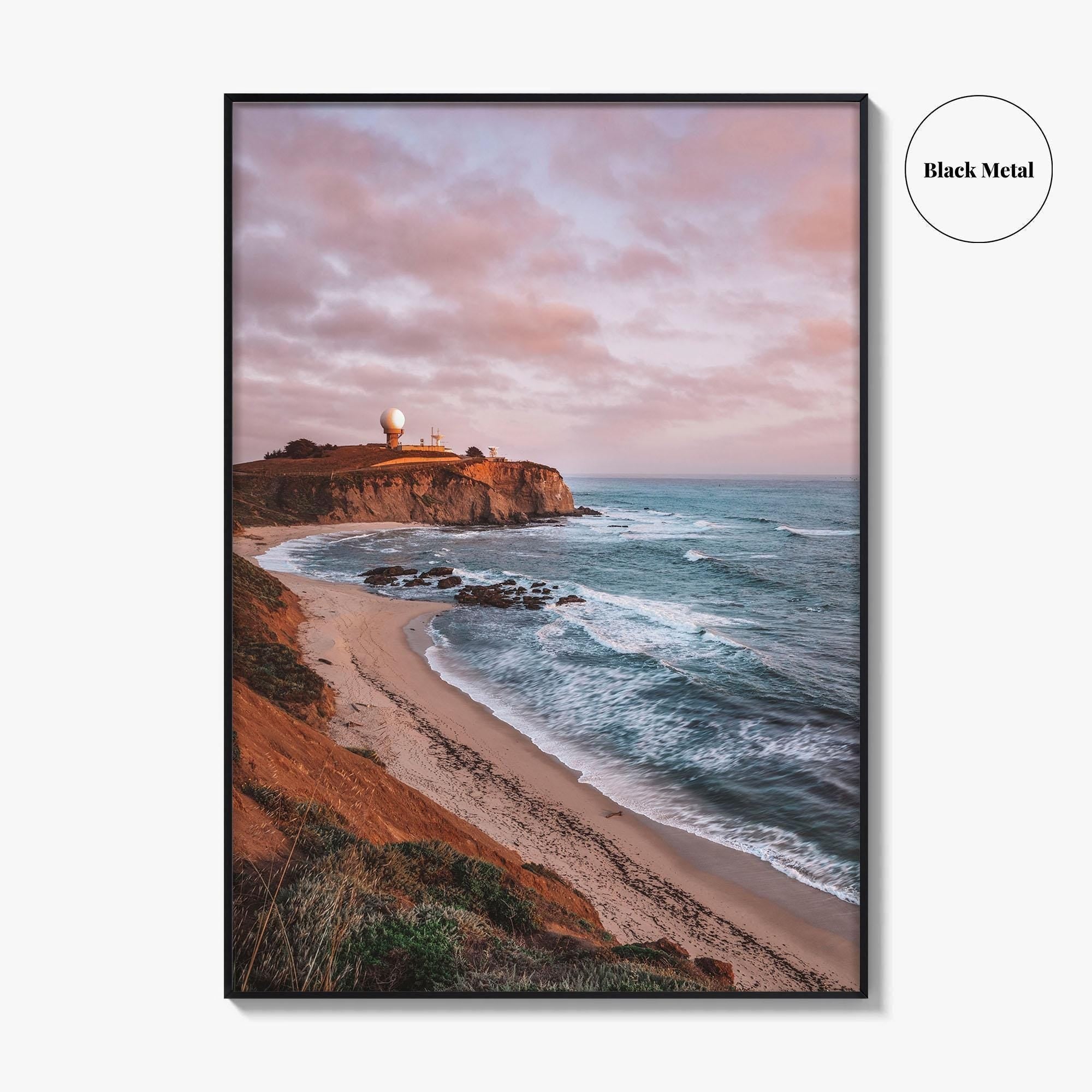 Half Moon Bay Fine Art Photo Print, Mavericks Beach, California Wall Decor Poster