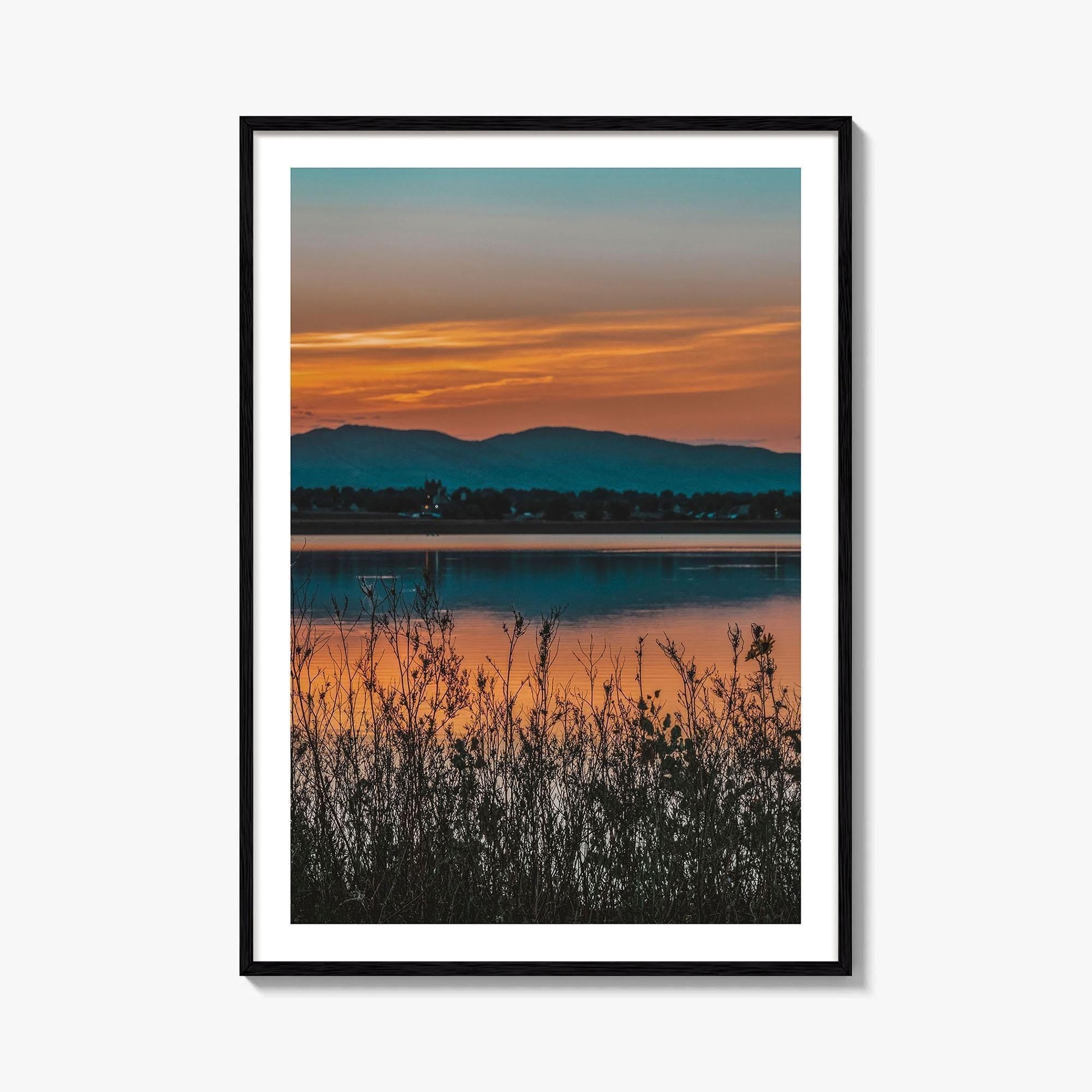 Fort Collins Fine Art Photo Print, Colorado, Rocky Mountains Front Range Lake, Wall Poster