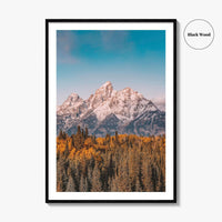 Grand Teton National Park Fine Art Photo Print, Jackson Hole Wyoming USA Poster
