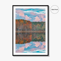 Deep Lake Fine Art Photo Print, Yankee Springs State Park, Michigan, Landscape Poster