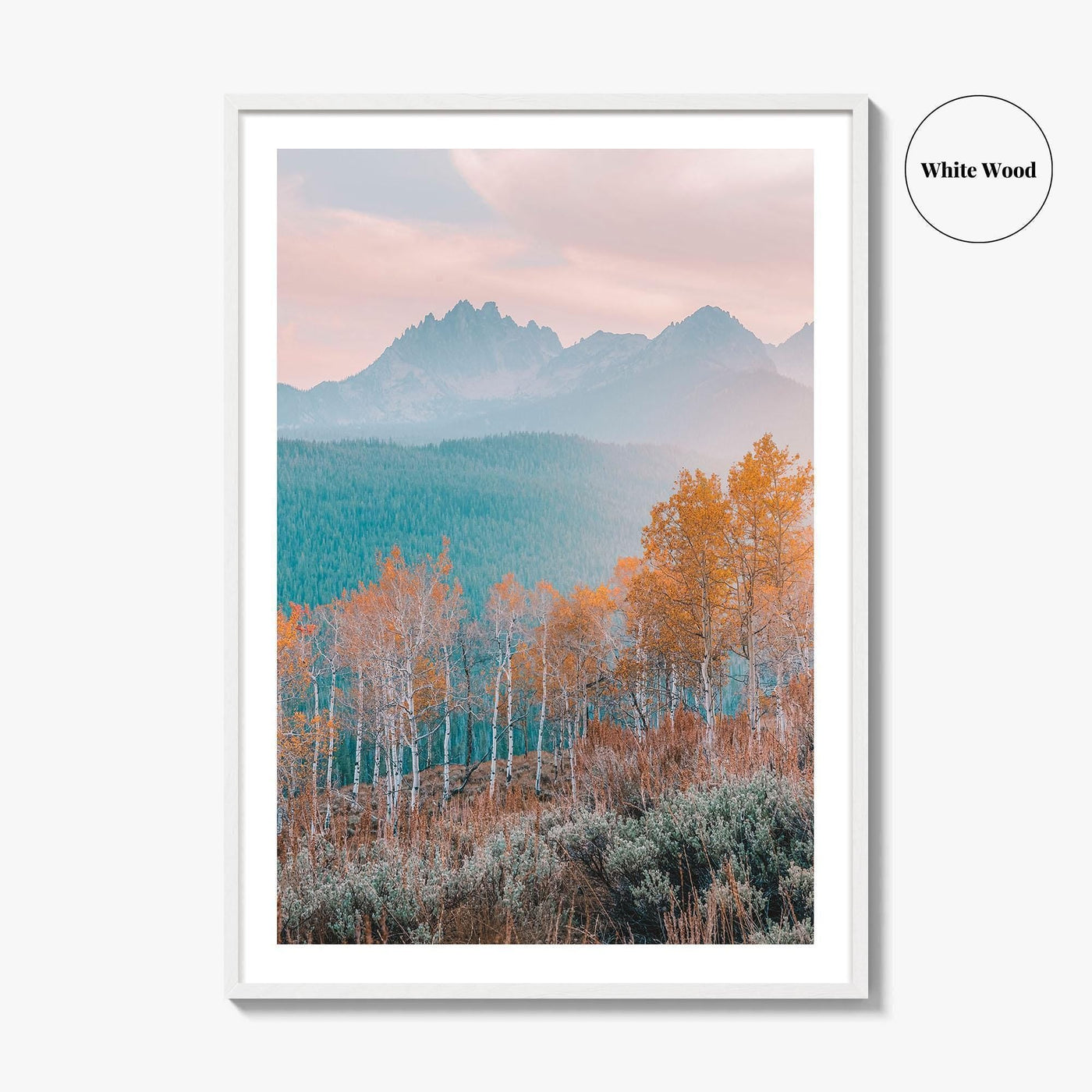 Idaho Fine Art Photo Print, Sawtooth Mountains, Stanley, USA, Wall Art Poster, Landscape