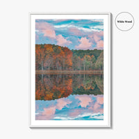 Deep Lake Fine Art Photo Print, Yankee Springs State Park, Michigan, Landscape Poster