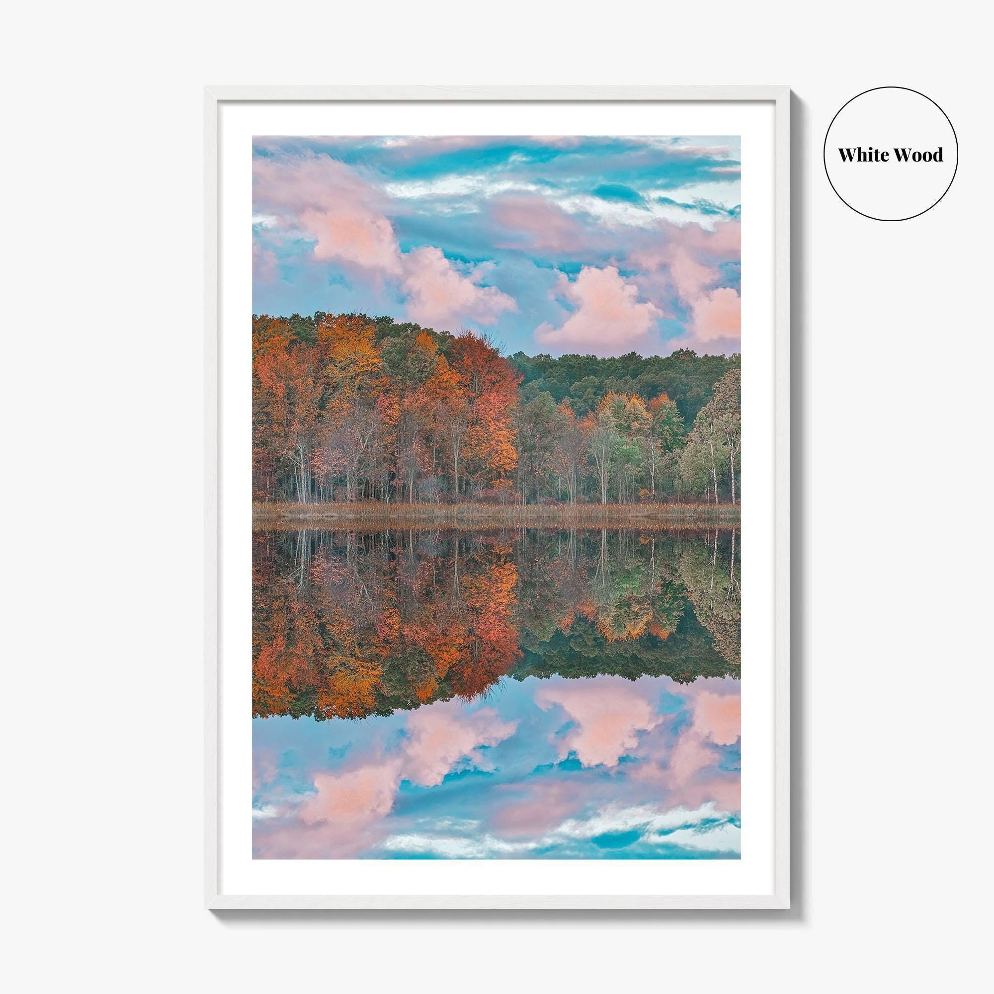 Deep Lake Fine Art Photo Print, Yankee Springs State Park, Michigan, Landscape Poster