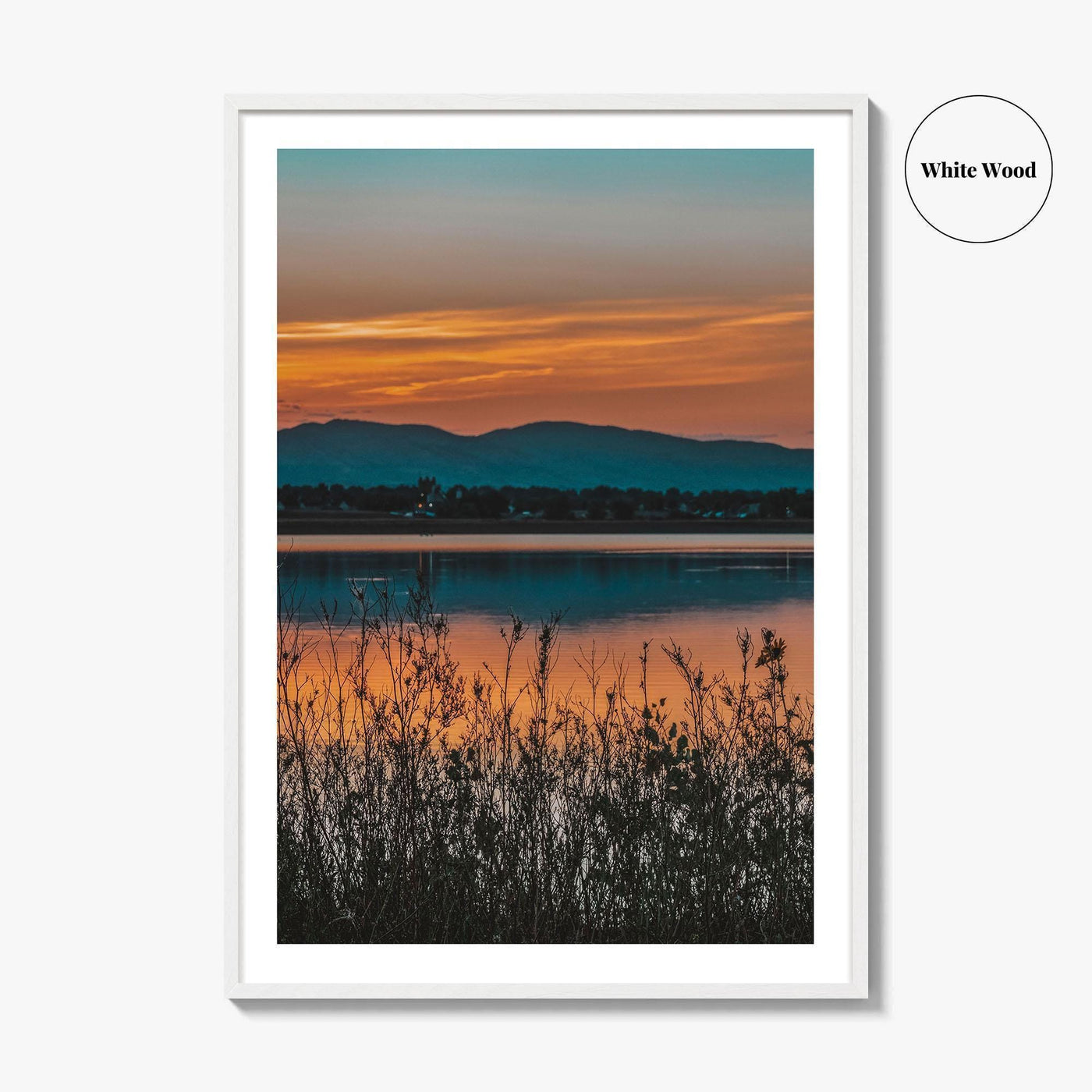 Fort Collins Fine Art Photo Print, Colorado, Rocky Mountains Front Range Lake, Wall Poster