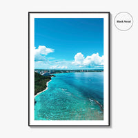 Guam Fine Art Photo Print, Two Lovers Point, Tumon Bay Tamuning, Wall Decor Poster