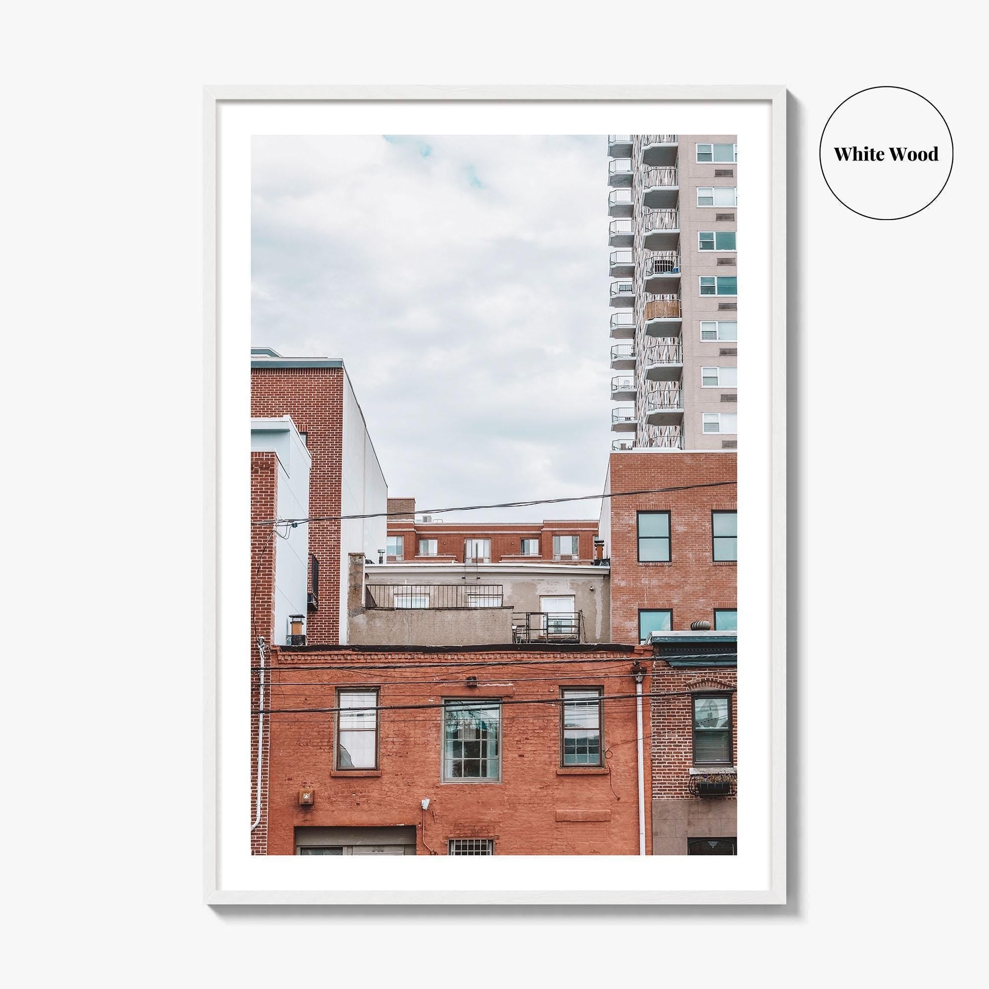 Hoboken Skyline Fine Art Photo Print, Wall Art, New Jersey USA Poster