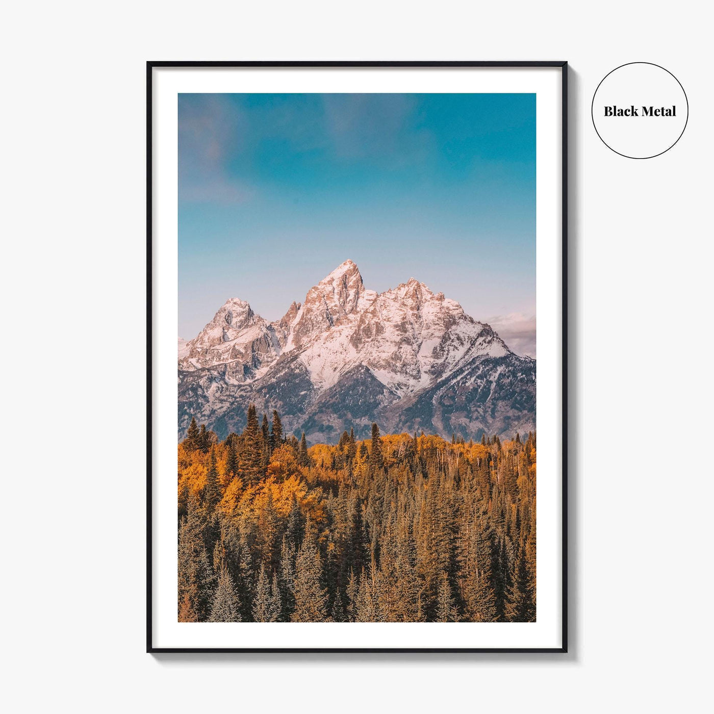 Grand Teton National Park Fine Art Photo Print, Jackson Hole Wyoming USA Poster