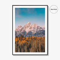 Grand Teton National Park Fine Art Photo Print, Jackson Hole Wyoming USA Poster