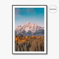 Grand Teton National Park Fine Art Photo Print, Jackson Hole Wyoming USA Poster