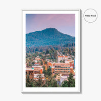 Eugene Fine Art Photo Print, Oregon USA Wall Decor Poster, Downtown