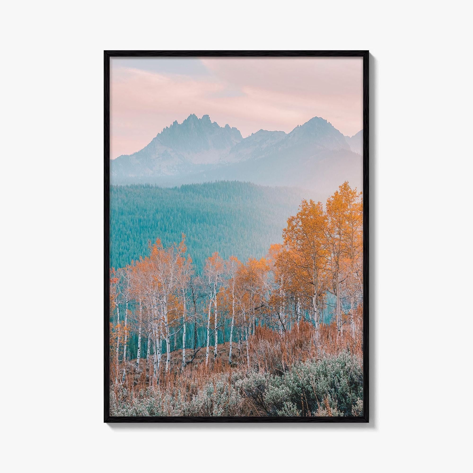 Idaho Fine Art Photo Print, Sawtooth Mountains, Stanley, USA, Wall Art Poster, Landscape
