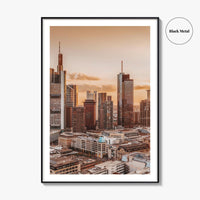 Frankfurt am Main Skyline Fine Art Photo Print, Germany Wall Decor Poster, Hesse