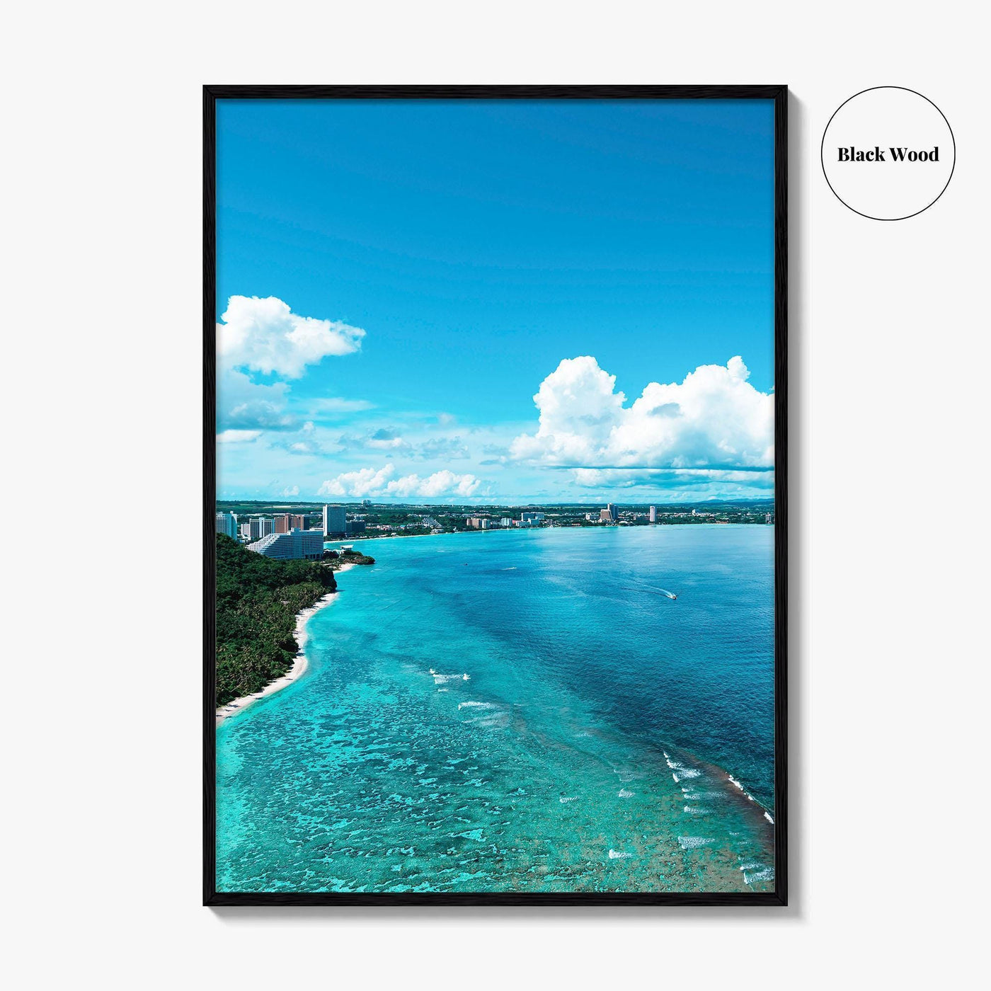 Guam Fine Art Photo Print, Two Lovers Point, Tumon Bay Tamuning, Wall Decor Poster