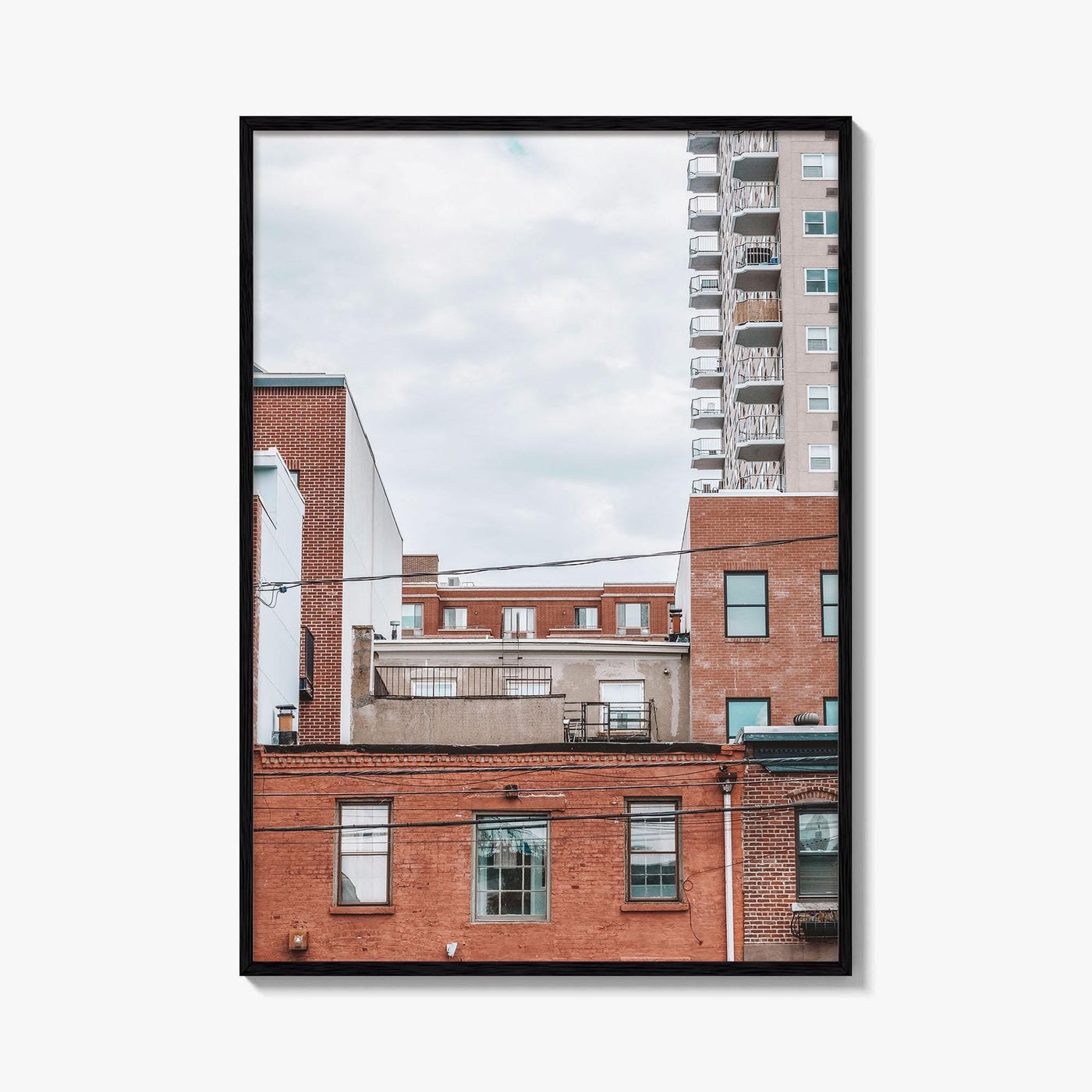 Hoboken Skyline Fine Art Photo Print, Wall Art, New Jersey USA Poster