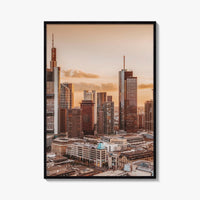 Frankfurt am Main Skyline Fine Art Photo Print, Germany Wall Decor Poster, Hesse
