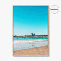Imperial Beach Fine Art Photo Print, Pier, San Diego, California Wall Poster, USA