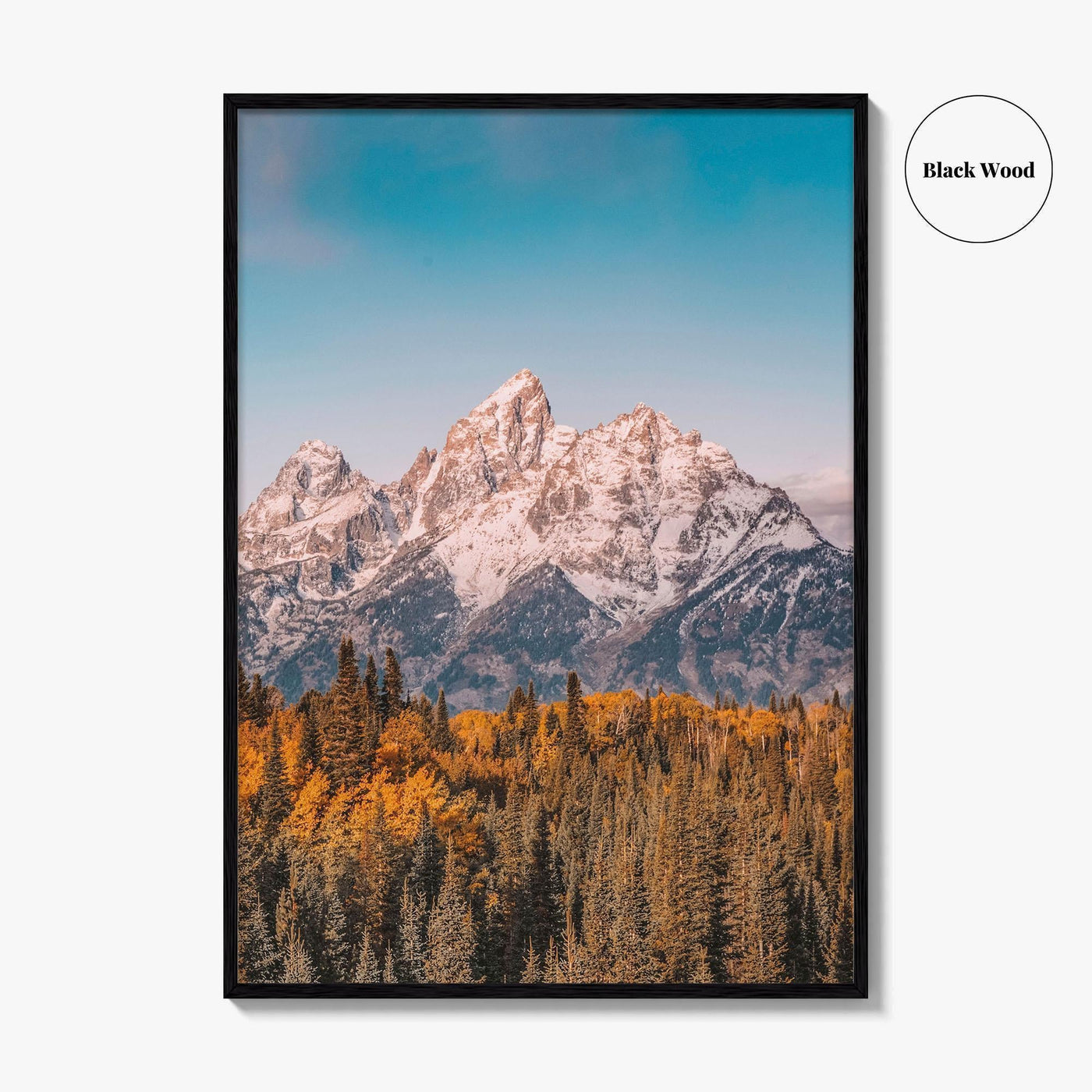 Grand Teton National Park Fine Art Photo Print, Jackson Hole Wyoming USA Poster
