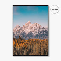 Grand Teton National Park Fine Art Photo Print, Jackson Hole Wyoming USA Poster