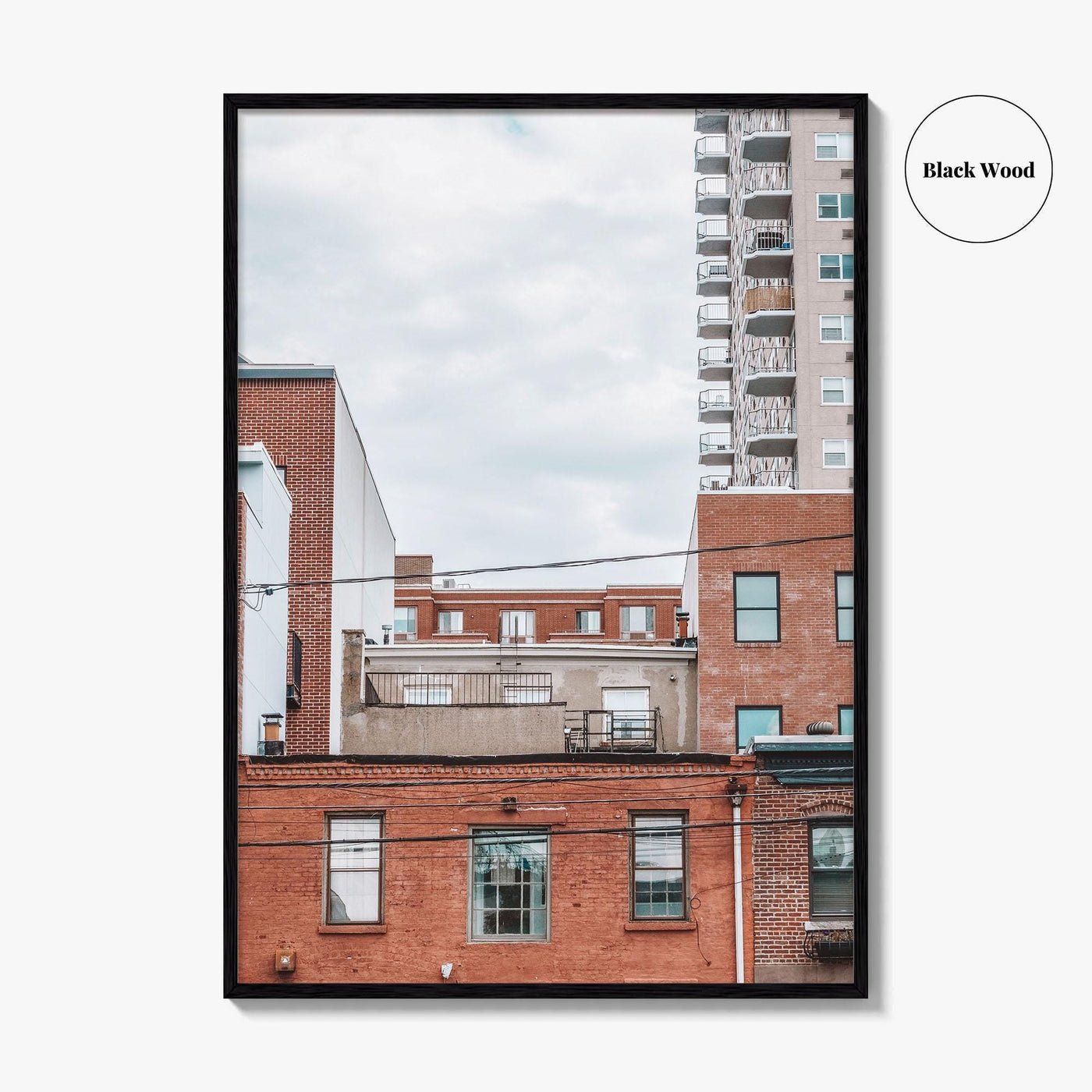 Hoboken Skyline Fine Art Photo Print, Wall Art, New Jersey USA Poster