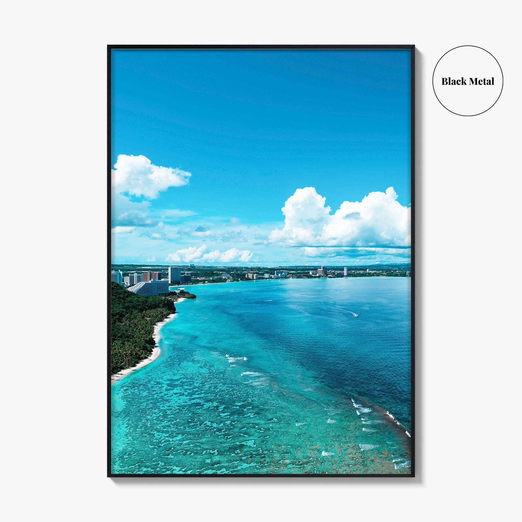 Guam Fine Art Photo Print, Two Lovers Point, Tumon Bay Tamuning, Wall Decor Poster