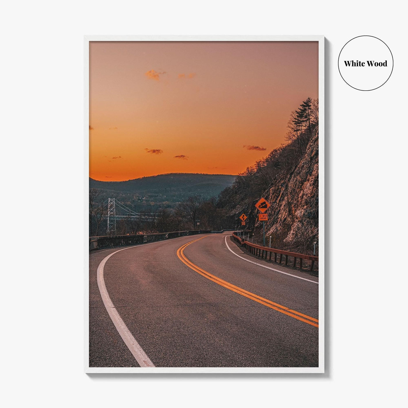Bear Mountain Bridge Fine Art Photo Print, Peekskill New York Poster, Hudson Valley