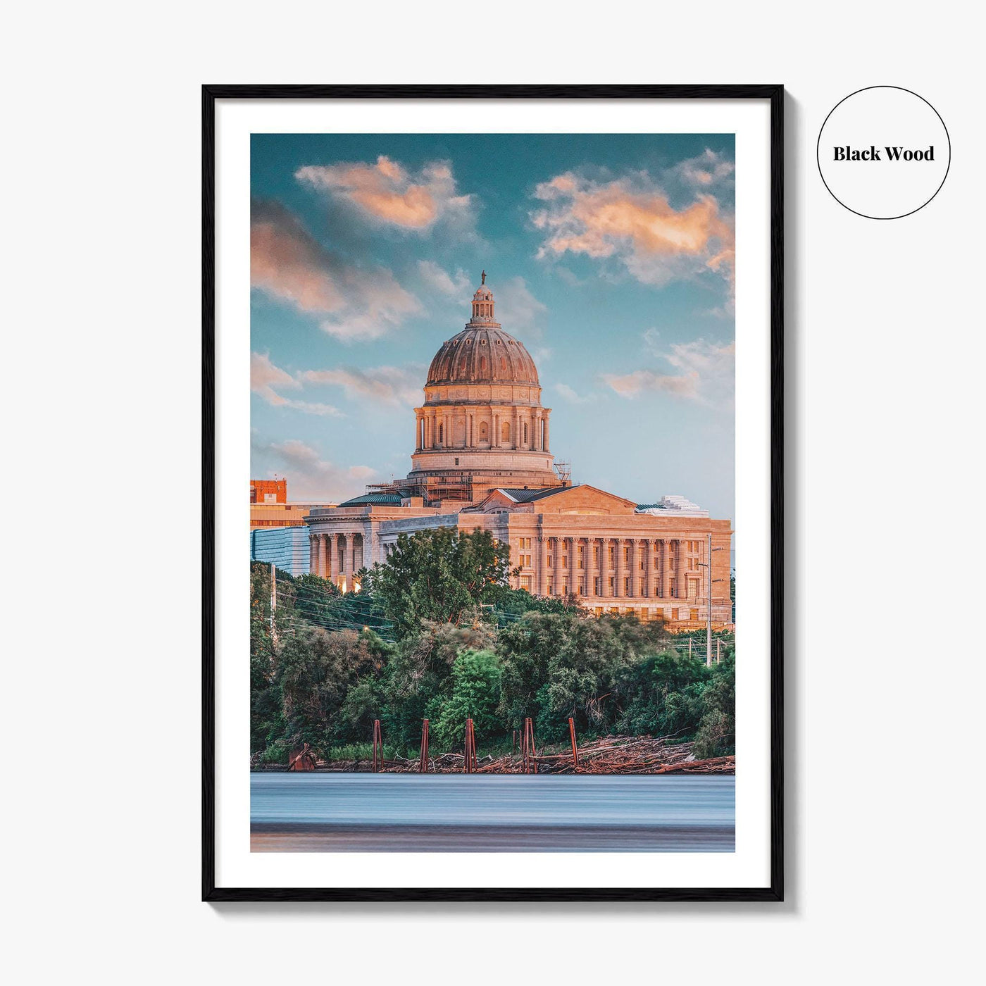 St Louis Skyline Fine Art Photo Print, Missouri, USA Wall Poster