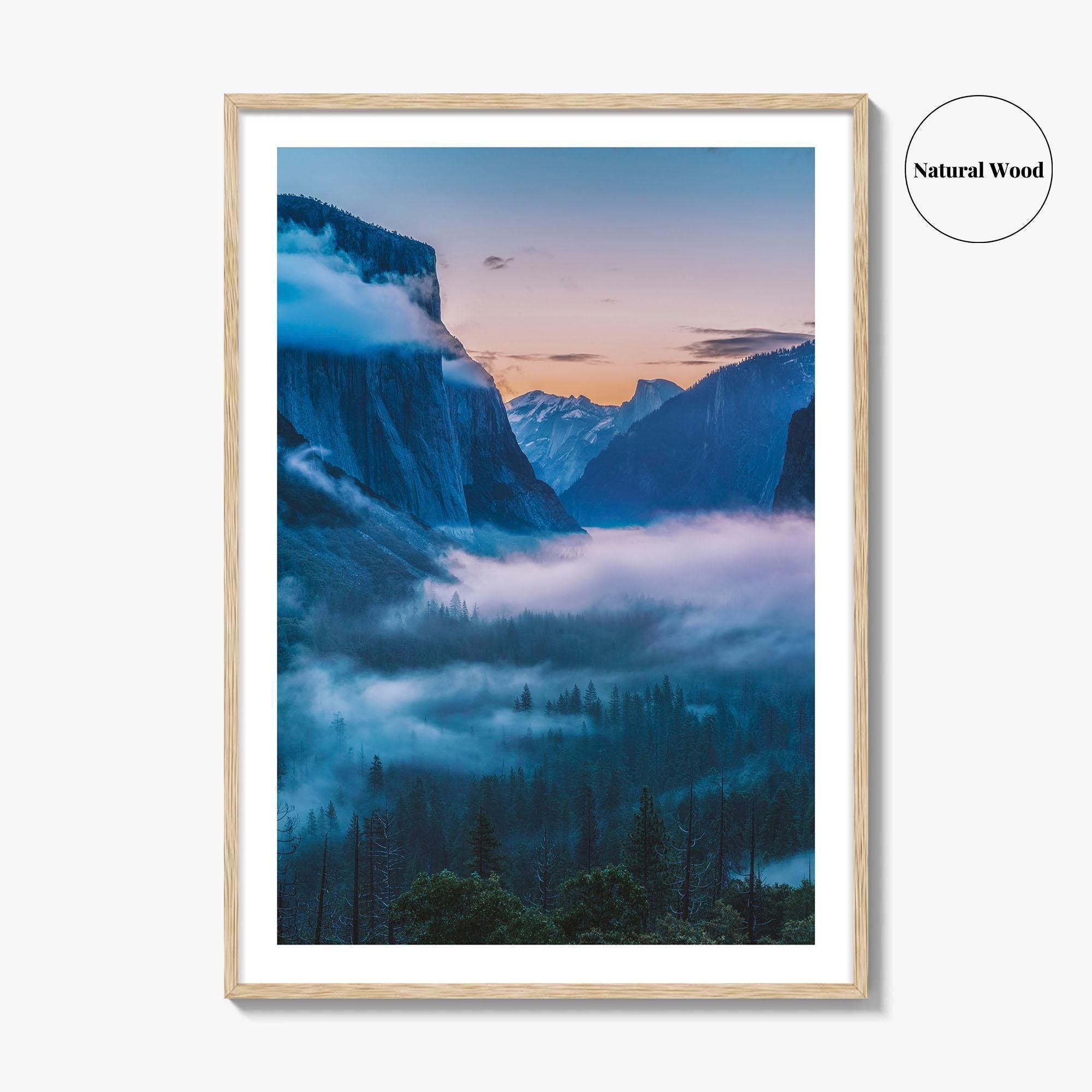 Yosemite National Park Fine Art Photo Print, Tunnel View, California, USA, Wall Decor, Poster