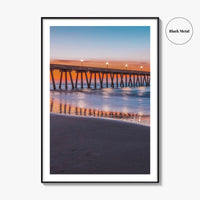 Wrightsville Beach Fine Art Photo Print, Wilmington NC, North Carolina Pier, Wall Decor