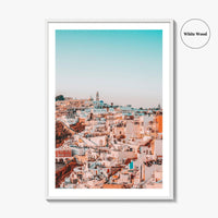 Santorini Fine Art Photo Print, Fira Thira Greece, Greek Island Wall Decor Poster