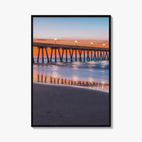 Wrightsville Beach Fine Art Photo Print, Wilmington NC, North Carolina Pier, Wall Decor