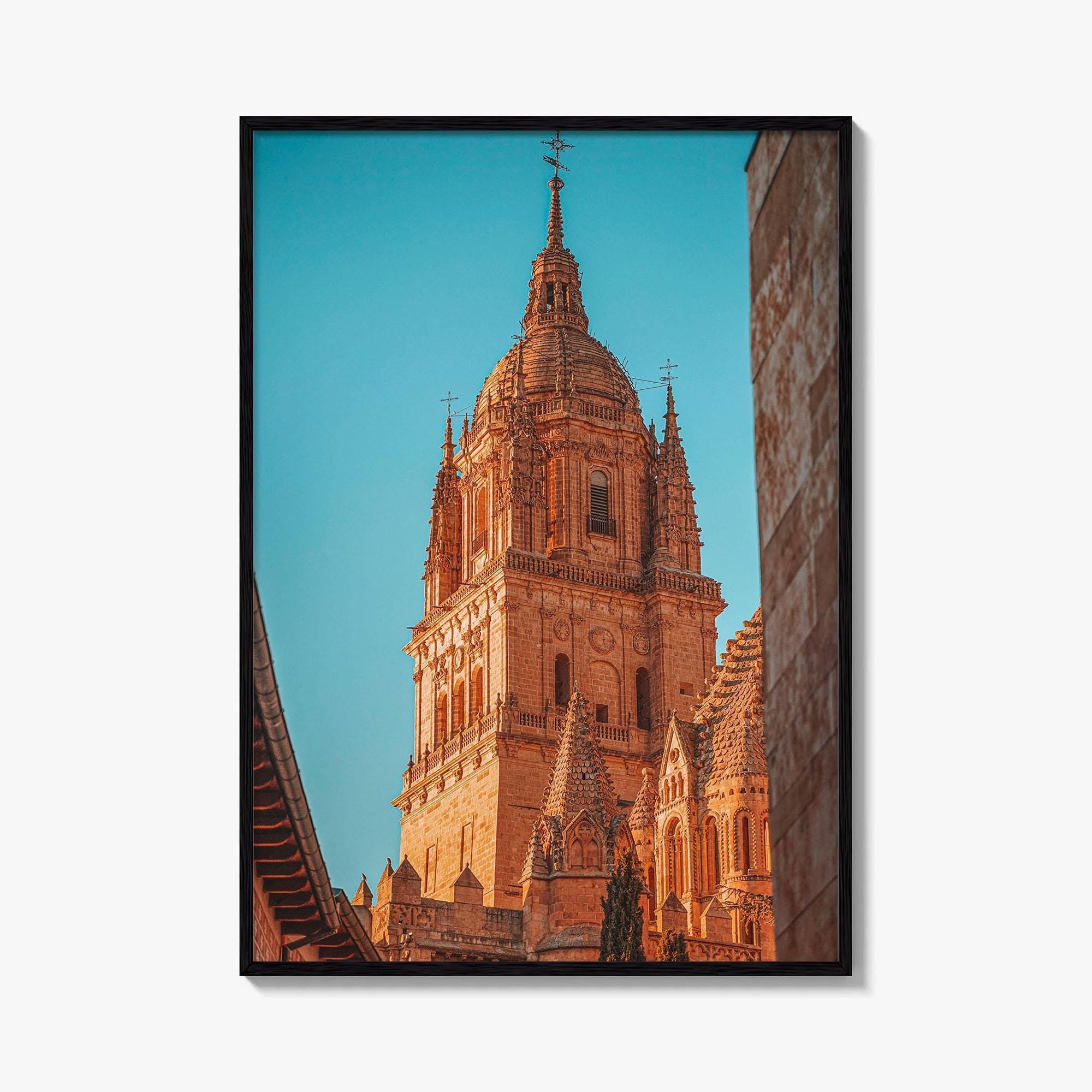 Salamanca Fine Art Photo Print, Cathedral, Spain Wall Decor Poster, Castile and Leon