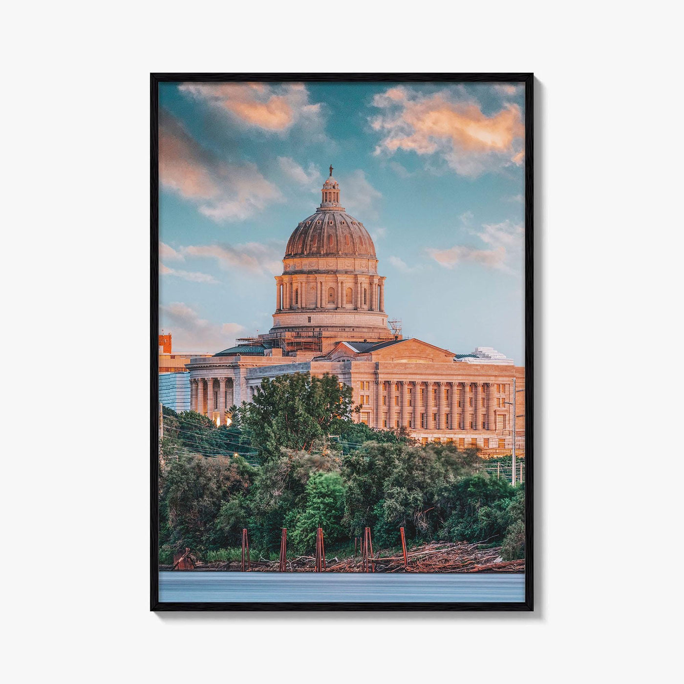 St Louis Skyline Fine Art Photo Print, Missouri, USA Wall Poster