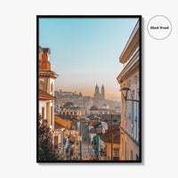 Quito Skyline Fine Art Photo Print, Wall Decor Poster, Ecuador City Photo