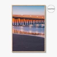 Wrightsville Beach Fine Art Photo Print, Wilmington NC, North Carolina Pier, Wall Decor