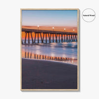 Wrightsville Beach Fine Art Photo Print, Wilmington NC, North Carolina Pier, Wall Decor