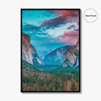 Yosemite National Park Fine Art Photo Print, Tunnel View, Sierra Nevada, California USA Poster