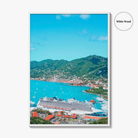 St Thomas Fine Art Photo Print, US Virgin Islands, Caribbean Wall Decor Poster