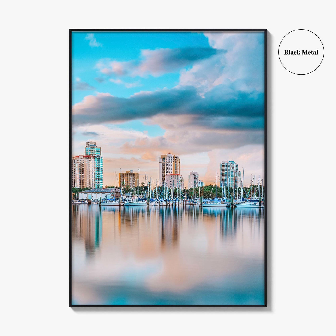 St Petersburg Florida Skyline Fine Art Photo Print, Wall Poster, USA City