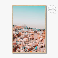 Santorini Fine Art Photo Print, Fira Thira Greece, Greek Island Wall Decor Poster