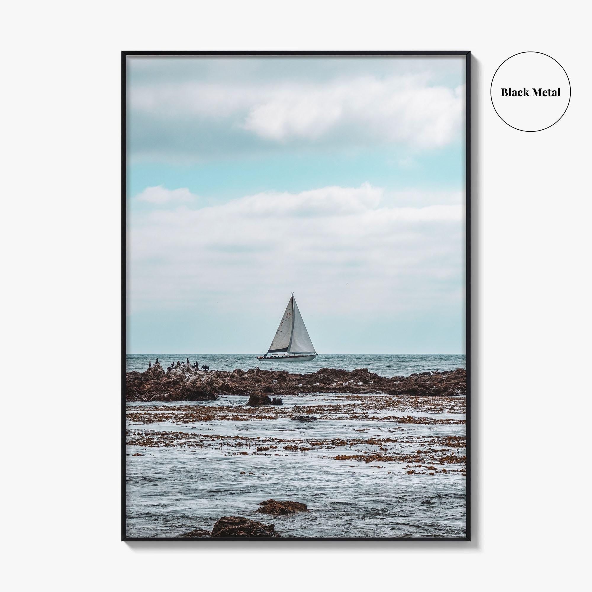 Rancho Palos Verdes Fine Art Photo Print, California Coast, Sailboat, Wall Art, USA