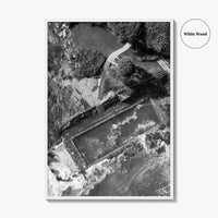Yamba Black and White Fine Art Photo Print, Ocean Pool NSW Australia, Sydney Poster